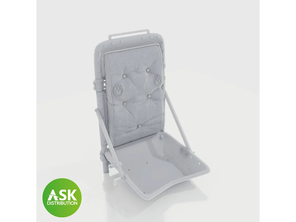 P51B Mustang seat without Seatbelts ((Eduard) 200-A48094