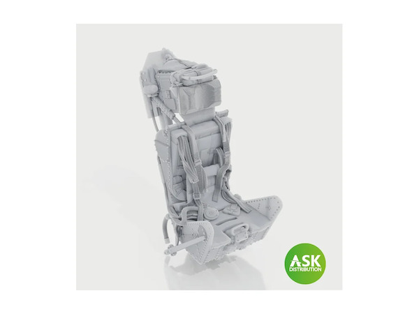 Martin Baker MK2E Ejection seat with Seat belts (Airfix Meteor F8/FR9 (1 seat included) 200-A72046