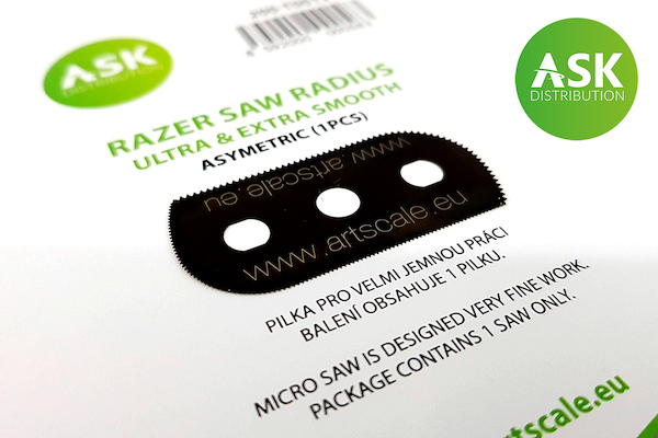Razor blade Saw with Radius Ultra smooth and extra smooth (65/100 Teeth) 200-T0014