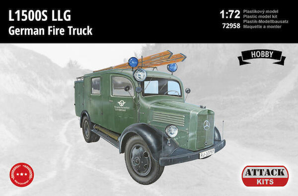 L1500S LLG German fire Truck  72958