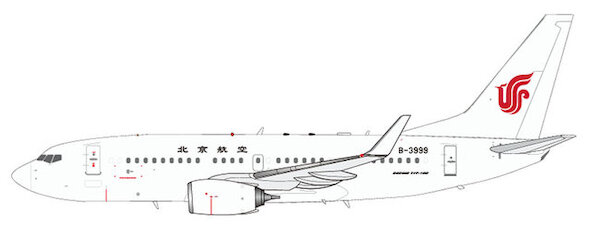 Boeing 737-79L(WL) Beijing Airlines B-3999  KJ-B737-107