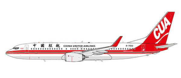 Boeing 737-89P China United Airlines B-7562  KJ-B738-057