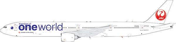 Boeing 777-346ER Japan Airlines "oneworld" JA732J detachable gear AV4410