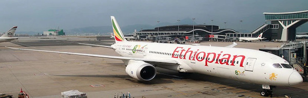 Boeing 787-9 Dreamliner Ethiopian Airlines ET-AXS AV4437