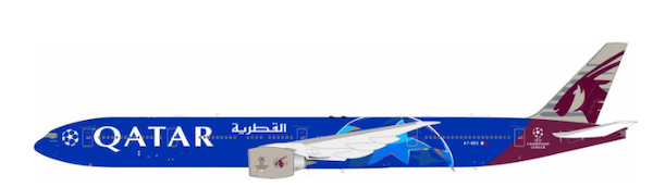 Boeing 777-300ER Qatar Airways "UEFA Champions League" A7-BED WB4064