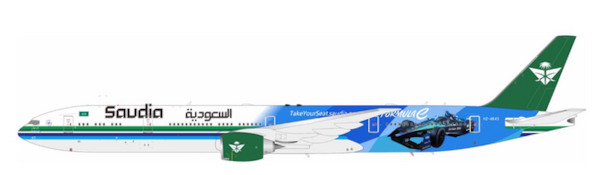 Boeing 777-300ER Saudi Arabian Airlines "Formula E 2024" HZ-AK43 WB4065