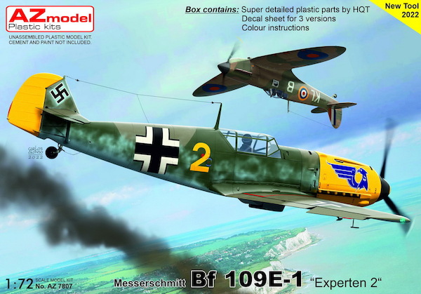 Messerschmitt Bf 109E-1 "Experten 2"  az7807