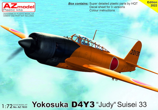 Yokosuka D4Y3 Susei 33 "Judy"  AZ7833