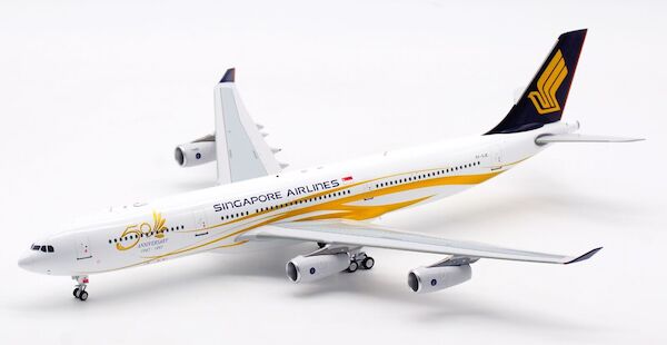 Airbus A340-300 Singapore Airlines  50th ANNIVERSARY  9V-SJE  B-343-SJE