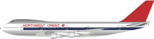 Boeing 747-151 Northwest Orient Airlines N605US B-741-605P