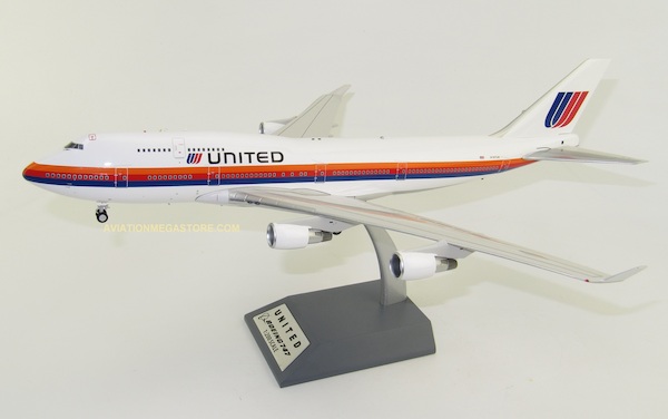 B Models B-744-UA-187 Boeing 747-400 United Airlines N187UA With