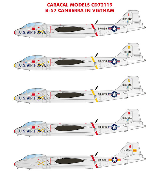 B-57 Canberra in Vietnam CD72119