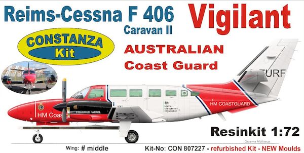 Cessna-Reims F406 Caravan II Vigilant - Vigilant - Australia Coast Guard (NEW MOULD) CON807227