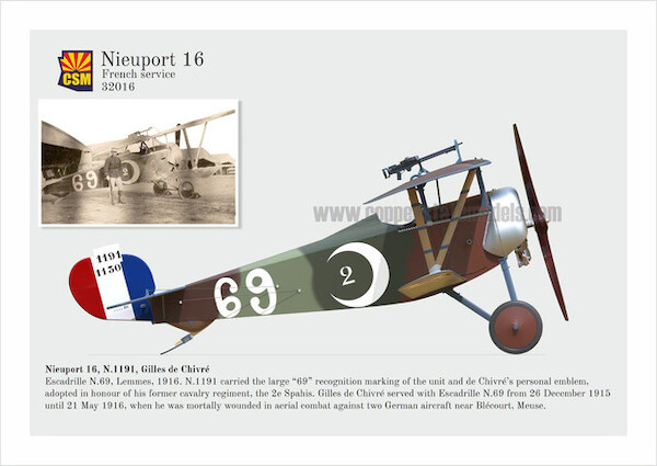 Nieuport 16 (XVI)) - French Service (Expected November 2026) CSM32016
