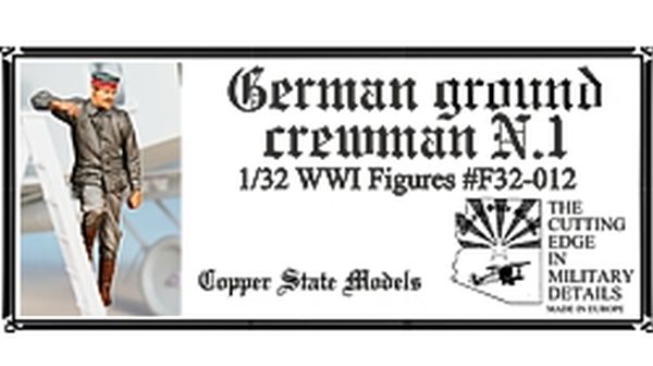 German Ground Crewman N1  F32-012
