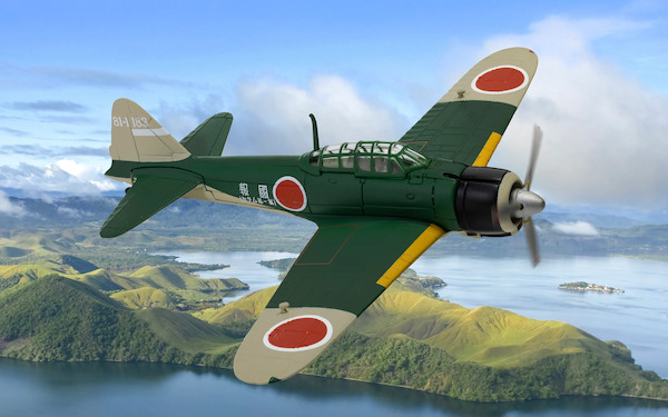 Mitsubishi A6M2-21 Zero Jeffman Island, 1944 AA33110