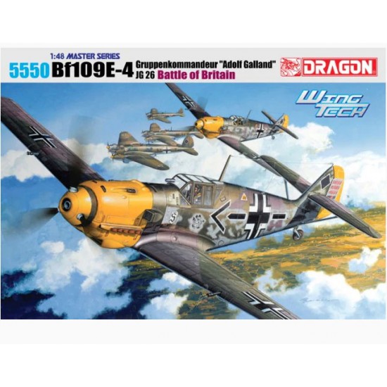 Messerschmitt BF109E-4 (Stab JG26 Adolf Galland) 275550-3
