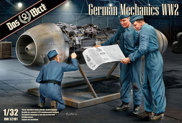 German Mechanics WW2 (3 figures) DW32101