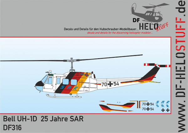 Bell UH-1D "HTG64 Special -25 Jahre SAR"  DF31672