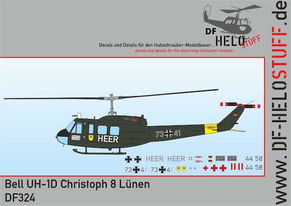 Bell UH-1D Christoph 8 Lnen  DF32432