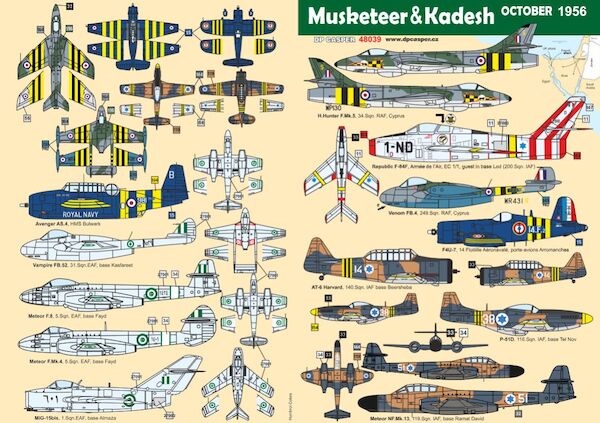 Forgotten Operations: Operation Musketeer & Kadesh October 1956 DPC48039