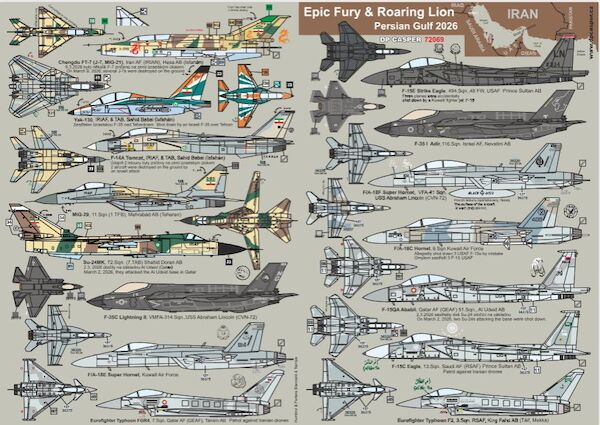 Forgotten Operations Operation Epic Fury and Roaring Lion Persian Gulf 2026 DPC72069