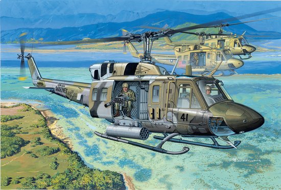 Bell UH1N "Gunship" (REISSUE) 273540