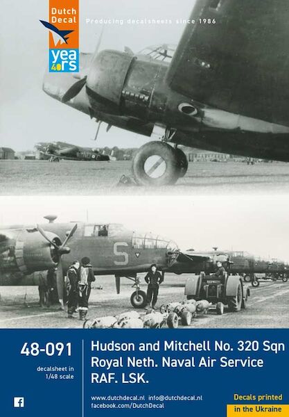 Hudson and Mitchell (no320sq Marine Luchtvaartdienst. Royal Dutch Naval Air Service)) DD48091