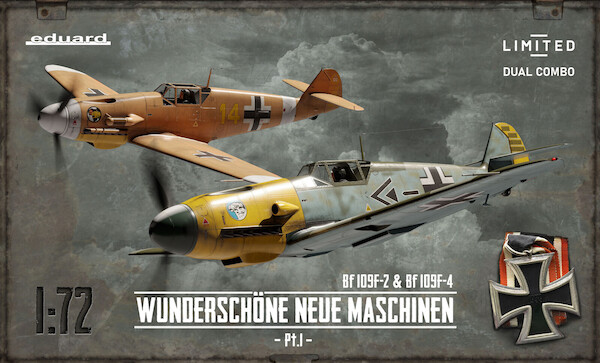 Messerschmitt Bf109F-2 & Bf109F-4 "Wunderschonen Machinen" Part 1 (2 kits included) (BACK IN STOCK)  2142