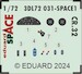 SPACE 3D Fiat CR.32 Instrument panels and seatbelts (Supermodell, Italeri) 3DL72031