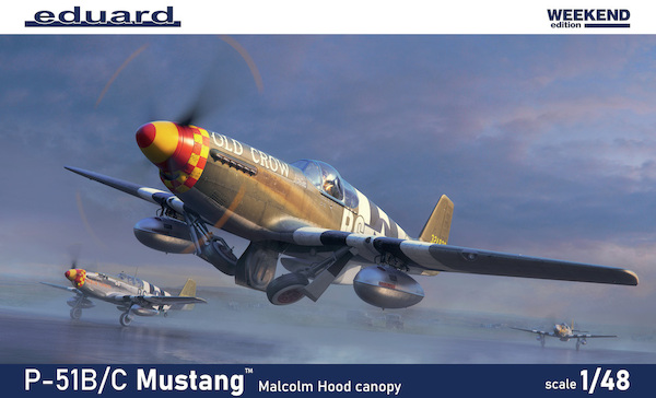 North-American P-51B/C Mustang with Malcolm hood Canopy 84214