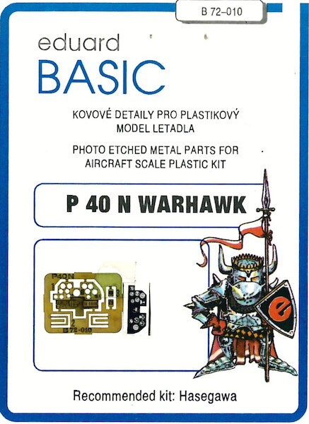 Detailset P40N Warhawk  B72-010