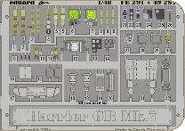 Detailset Harrier GR7 (Hasegawa) (REISSUE) E49-291