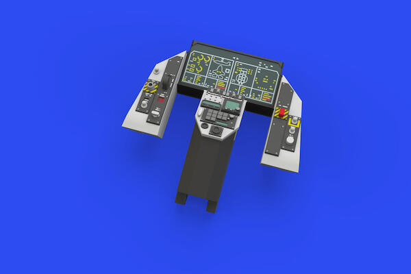 F35B Lightning Lk Instrument Panel and seatbelts (Italeri)  E644187