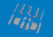 Mikoyan MiG21F Undercarriage legs (Eduard) E6481168