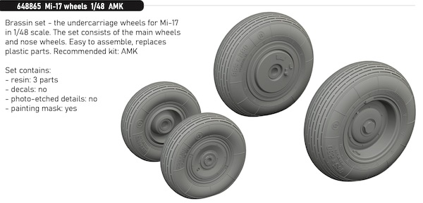 Mil Mi17 Wheels (AMK)  E648865