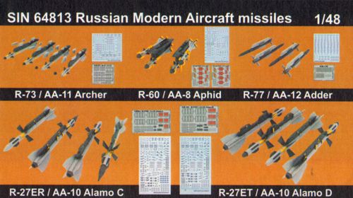 Russian Modern Aircraft Missiles set  BIG SIN64813