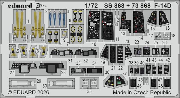 Detailset Supermarine Spitfire MKVb Interior (IBG) ss869