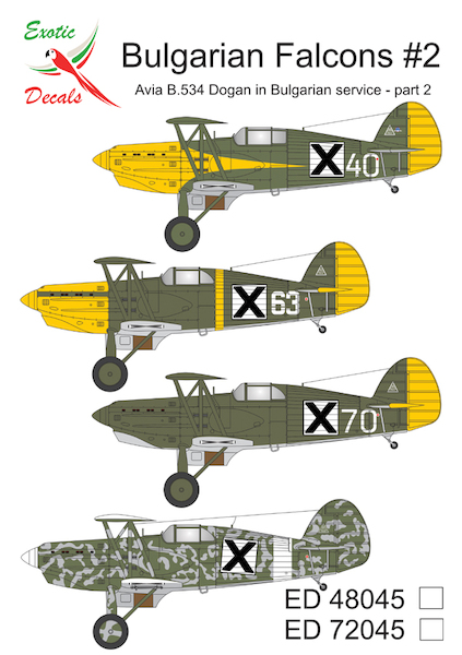 Bulgarian Falcons #2, Avia B534 Dogan in Bulgarian Service Part 2 ed72045