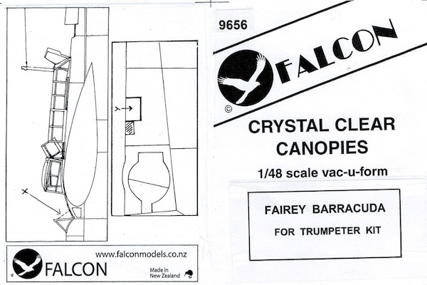 Fairey Barracuda Canopy (Trumpeter) SQ09656