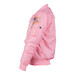Kids MA-1 flight jacket pink Child Sizes L (10-11 years) MA-1 Pink L