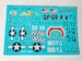 North American P51 Mustang Nose Art part 4 plus stencils FOX72-054