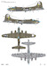 Boeing B-17F/G Flying Fortress "Pin-Up Nose Art" Part # 1 with Stencils 72-032 FOX72-081T