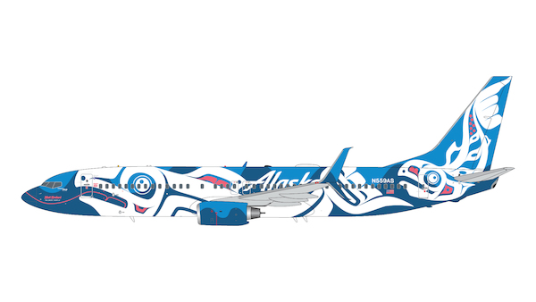 Boeing 737-800 Alaska Airlines "Xat Kwani" (Salmon People) N559AS  G2ASA1246