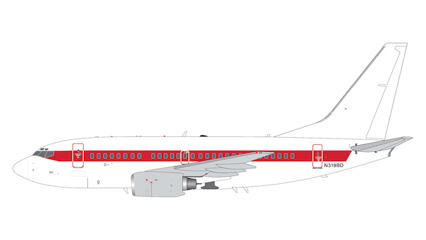 Boeing 737-600 EG&G "Janet" N319BD G2EGG1385