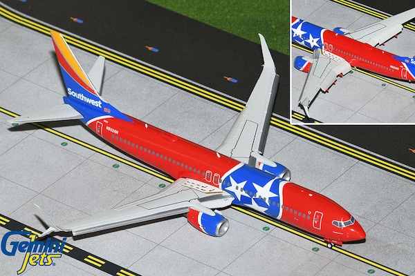 Boeing 737-800 Southwest "Tennessee One" N8620H flaps down  G2SWA1011F
