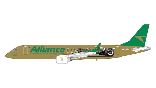 Embraer ERJ190 Alliance Airlines "Sir Jack Brabham Formula 1 car" VH-A2N G2UTY1507