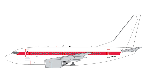 Boeing 737-600 EG&G "Janet" N319BD GJEGG2419