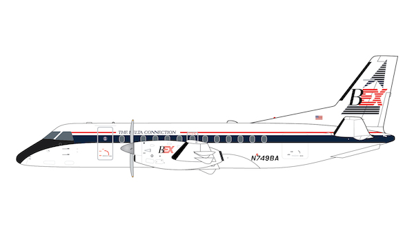 Saab 340A Business Express Airlines "The Delta Connection" N749BA GJGAA2207