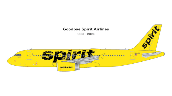 Airbus A320-200 Spirit Airlines N604NK GJNKS2442
